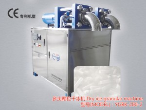 YGBK-200-2 多頭顆粒干冰機(jī)